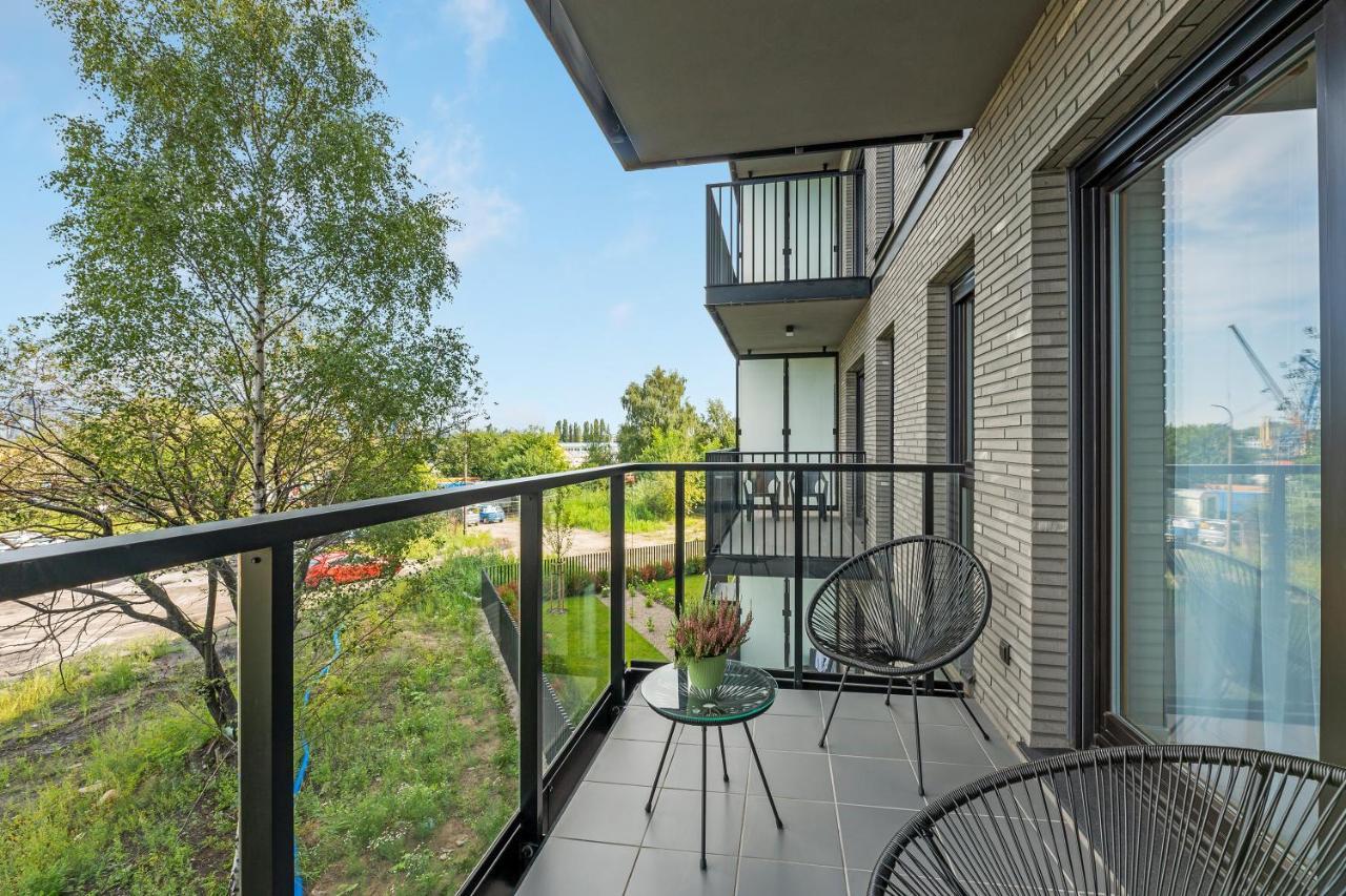Nadmotlawie Riverside - Parking, Sauna & Gym By Downtown Apartments グダニスク エクステリア 写真
