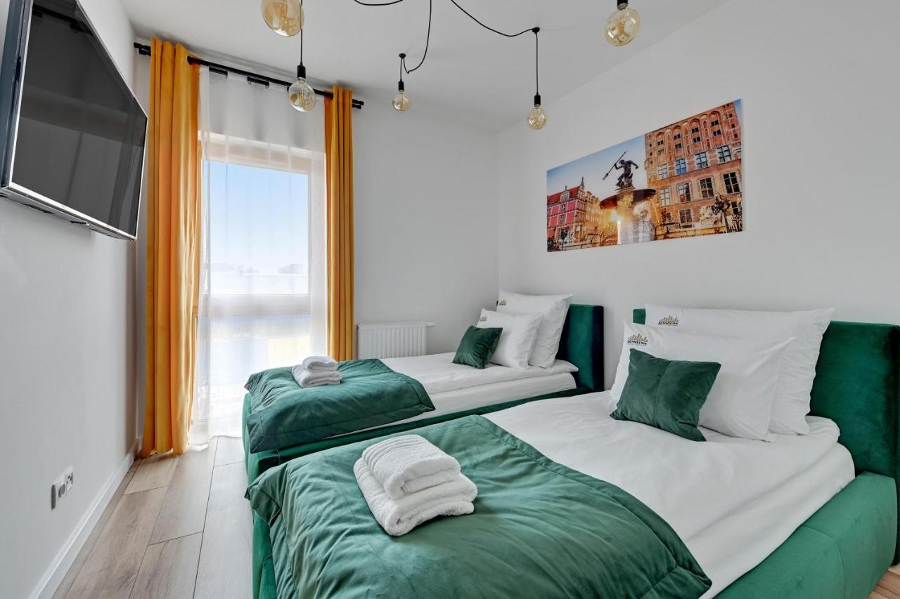 Nadmotlawie Riverside - Parking, Sauna & Gym By Downtown Apartments グダニスク エクステリア 写真