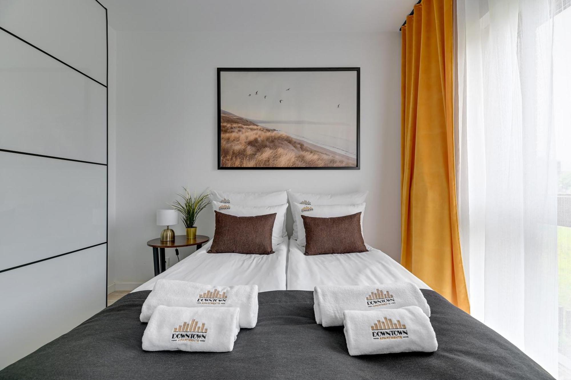 Nadmotlawie Riverside - Parking, Sauna & Gym By Downtown Apartments グダニスク 部屋 写真