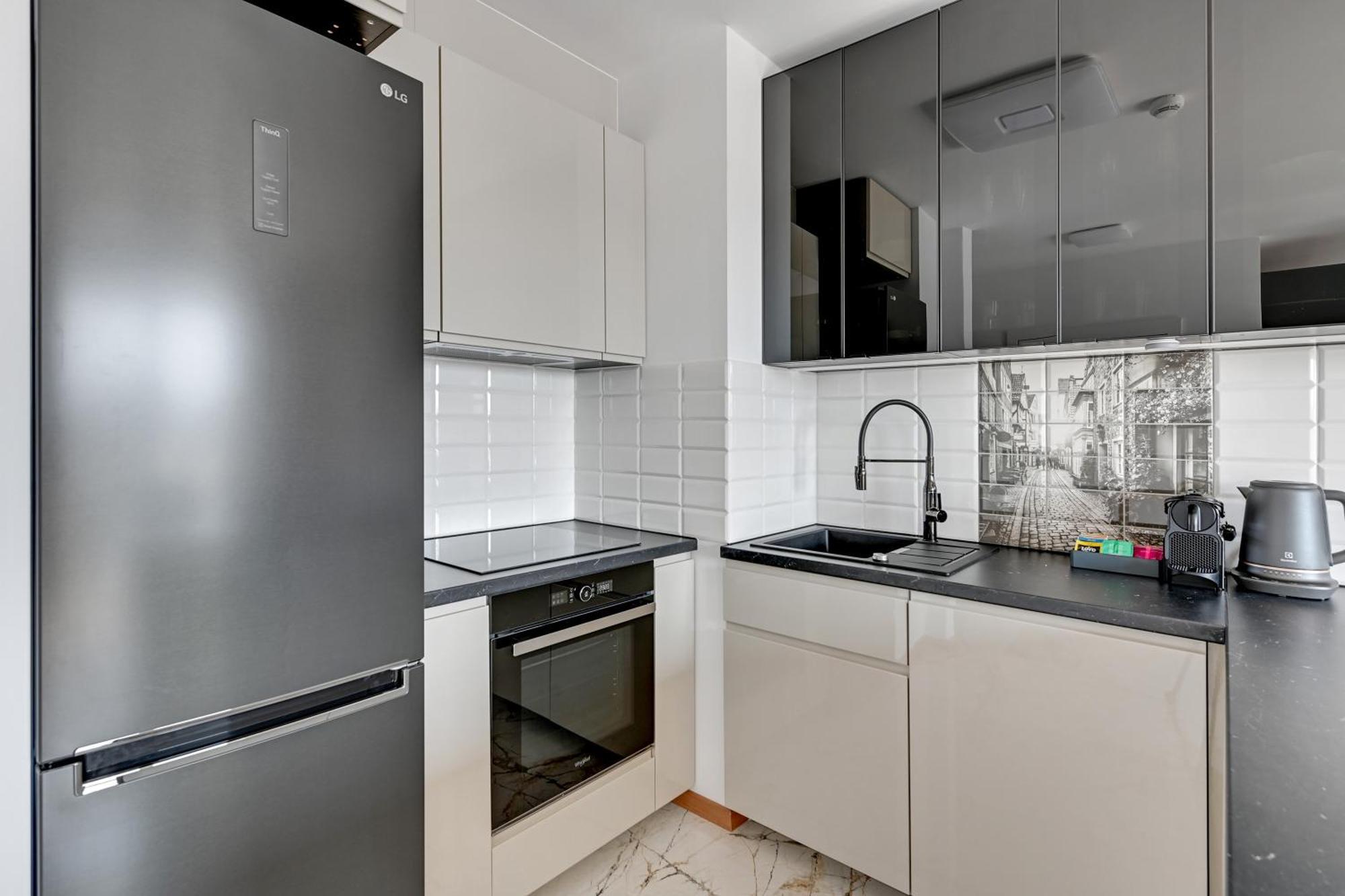 Nadmotlawie Riverside - Parking, Sauna & Gym By Downtown Apartments グダニスク 部屋 写真