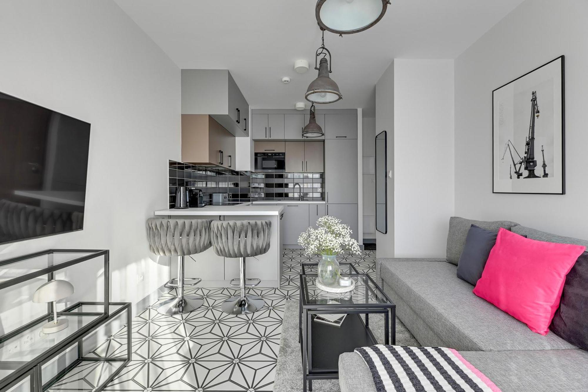 Nadmotlawie Riverside - Parking, Sauna & Gym By Downtown Apartments グダニスク エクステリア 写真